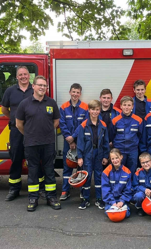 Jugendfeuerwehr Zelt Goddert
