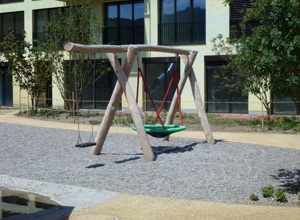 Spiel und Rastzone am Sportgelände des SV Bad Bentheim