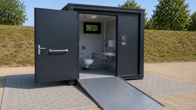 Barrierefreies WC Beachanlage Minden