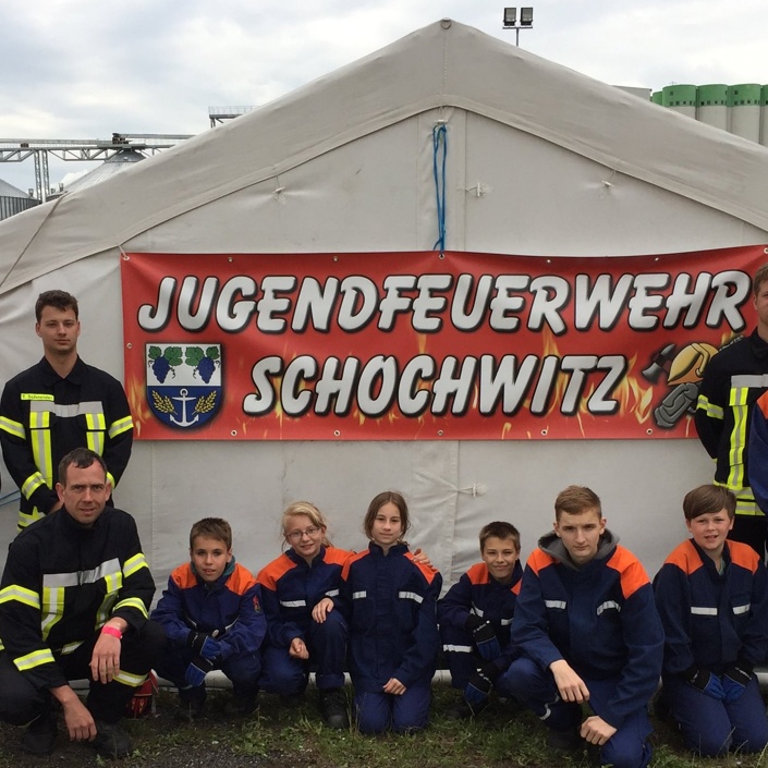 Zelt für die Jugendfeuerwehr Schochwitz