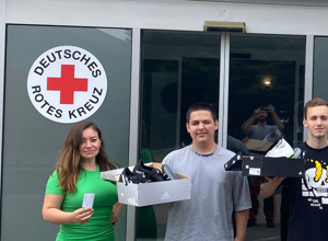 SV Wacker Kooperation DRK Flüchtlingsheim