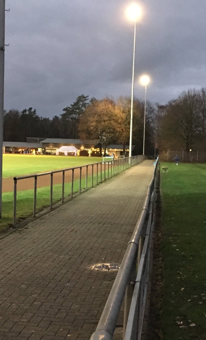 Flutlichtanlage Waldstadion SVD