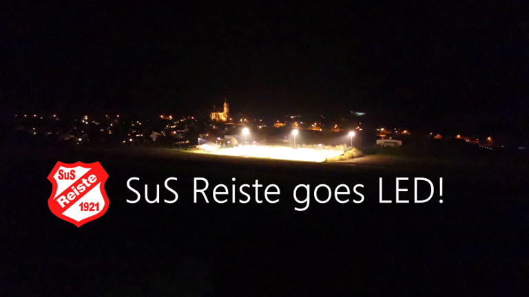 SuS-Flutlicht goes LED!