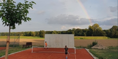 TC Erlenbach - Fertigstellung Zaunanlage