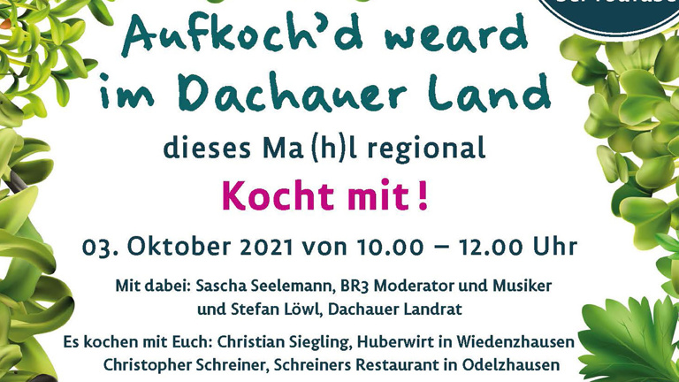 Dieses Ma(h)l regional!