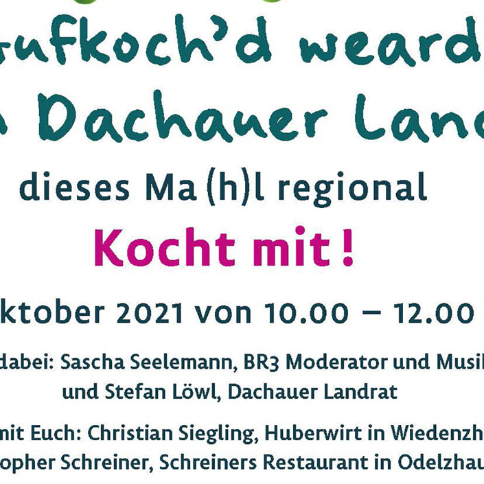 Dieses Ma(h)l regional!