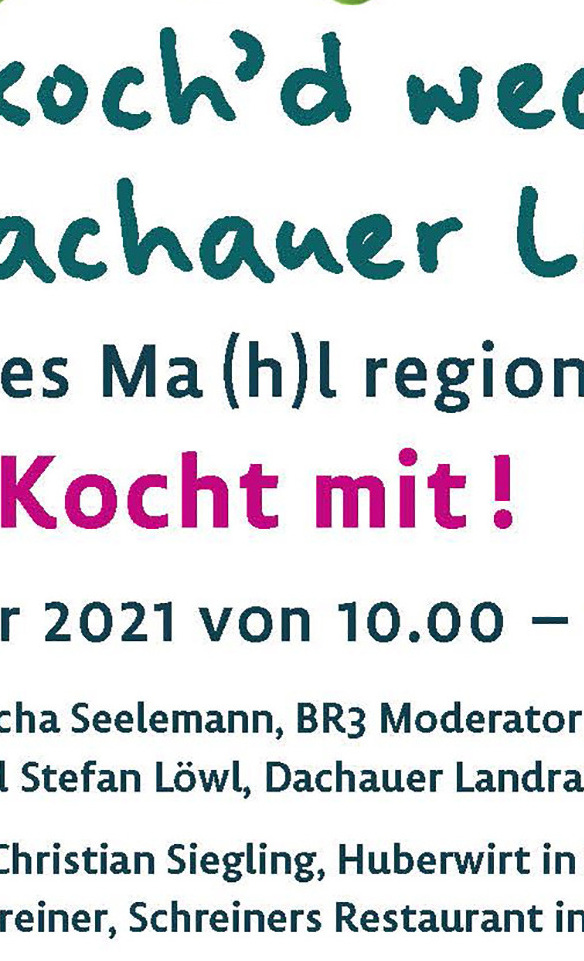 Dieses Ma(h)l regional!