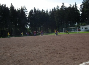 Erneuerung des Sportplatzes