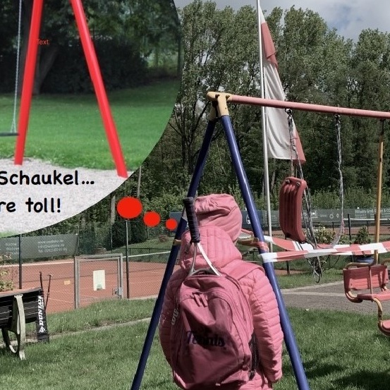 Eine neue Schaukel.... das wär toll!
