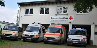 Besichtigung unseres DRK Hauses und der DRK Sonderfahrzeuge