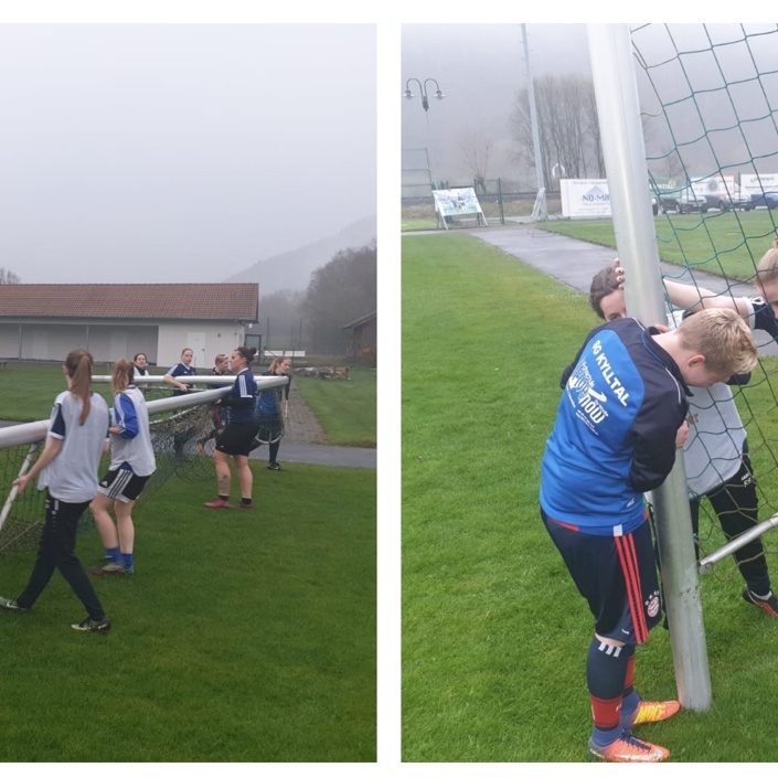 Mobile Tore für den Sportplatz Birresborn