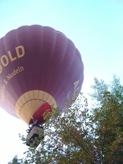 Verlosung Ballonfahrt