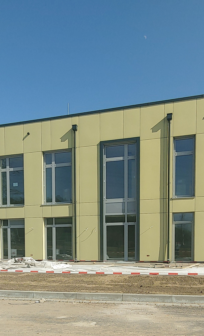 Unterstützung Einrichtung Neubau Sportheim