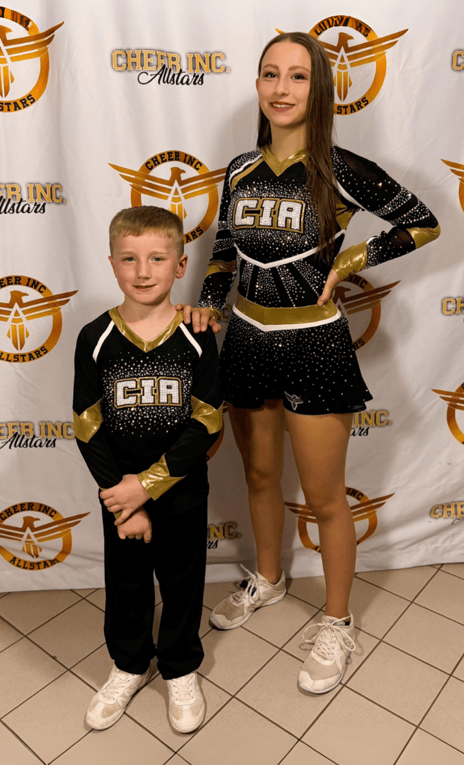 Uniformen für die Abteilung Cheersport