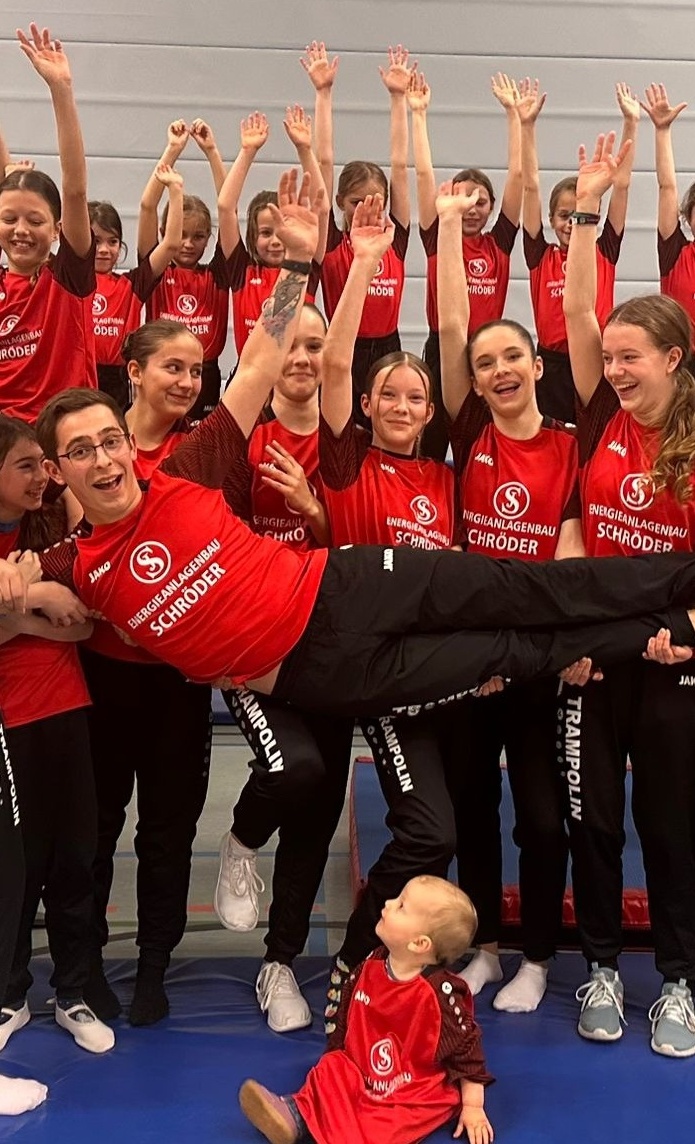 Neues Trampolin für die Trampolinabteilung des GVO Oldenburg