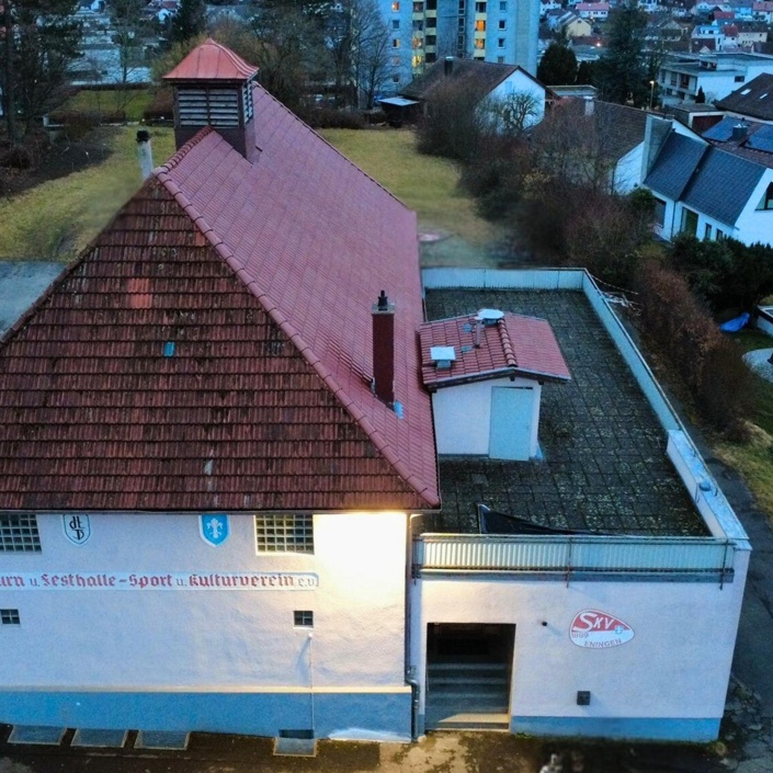 Sichere & nachhaltige Dachterrasse beim SKV Eningen