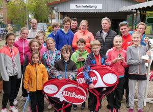 Material für unsere Tenniskids 