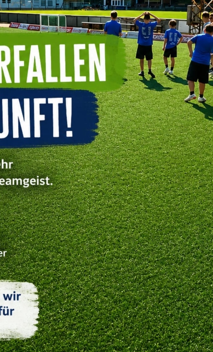 Gemeinsam für die Erneuerung unseres Kunstrasenplatzes
