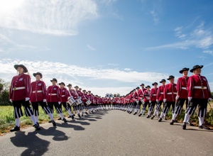 Mit Instrumenten nach New York