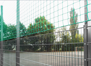 Neubau Ballfangzaun Sportplatz Kirf