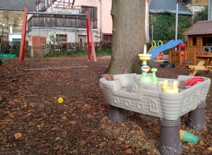 Ein Holzpferd für unser Außengelände