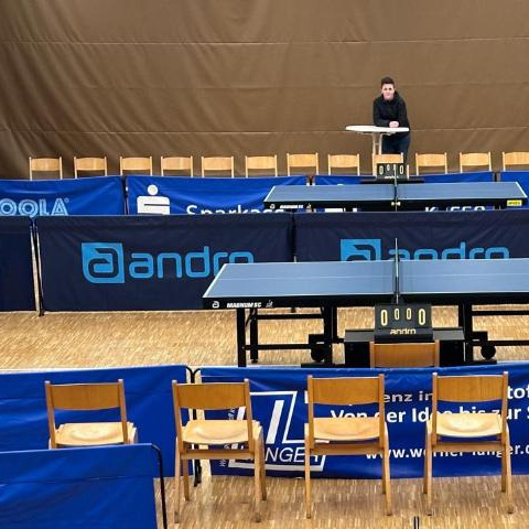Anschaffung von Tischtennisplatten und Zubehör