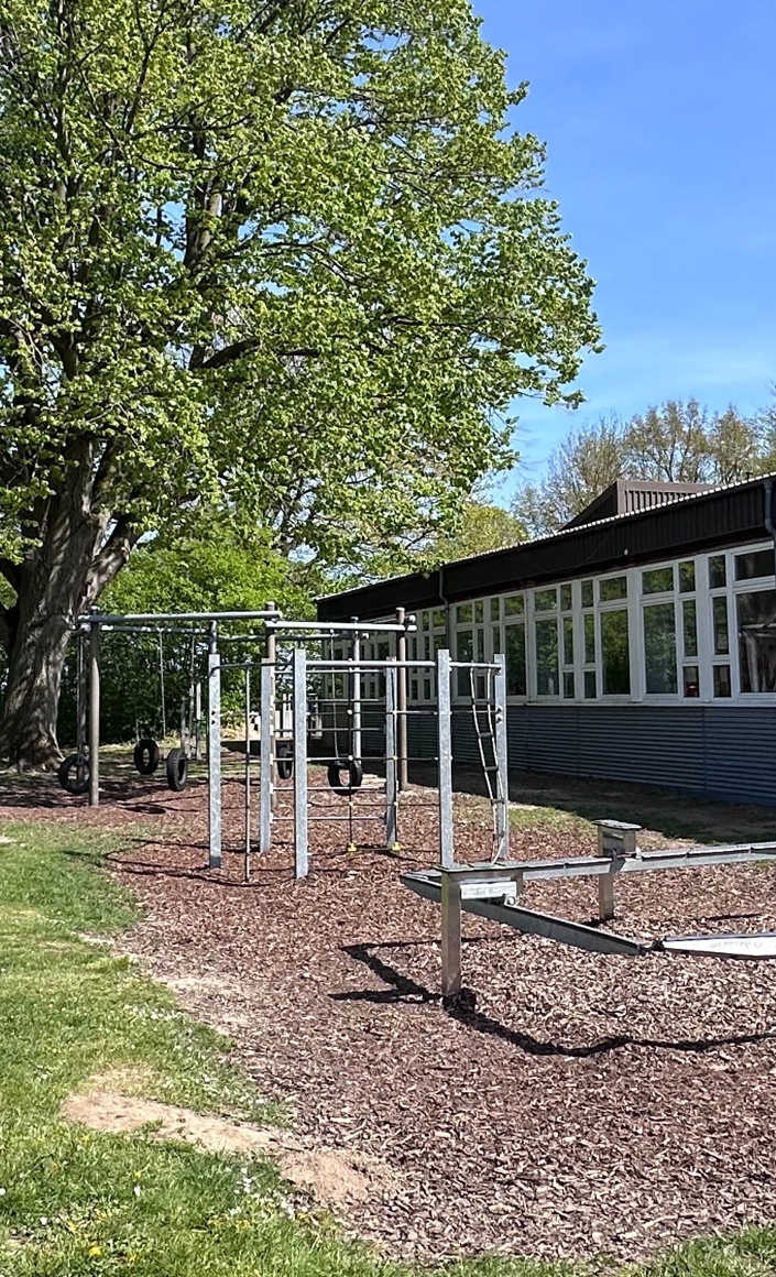 Kletterspinne für den Schulhof