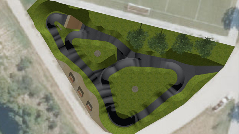 Pumptrack Hartheim am Rhein