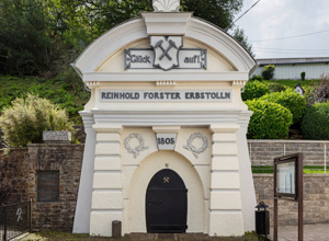 Kunst am Reinhold Forster Erbstollen in Siegen-Eiserfeld