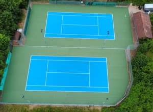 Erneuerung der Tennisplätze