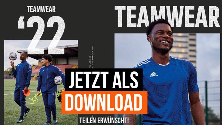 Teamkleidung  + Trainingsmaterialien für alle Mannschaften