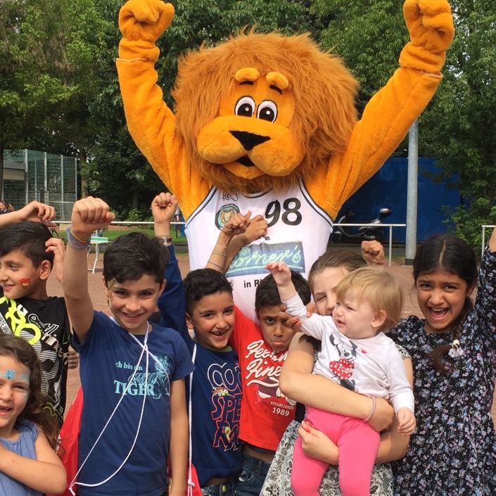 Körni - Unser Löwenmaskottchen für die Kids