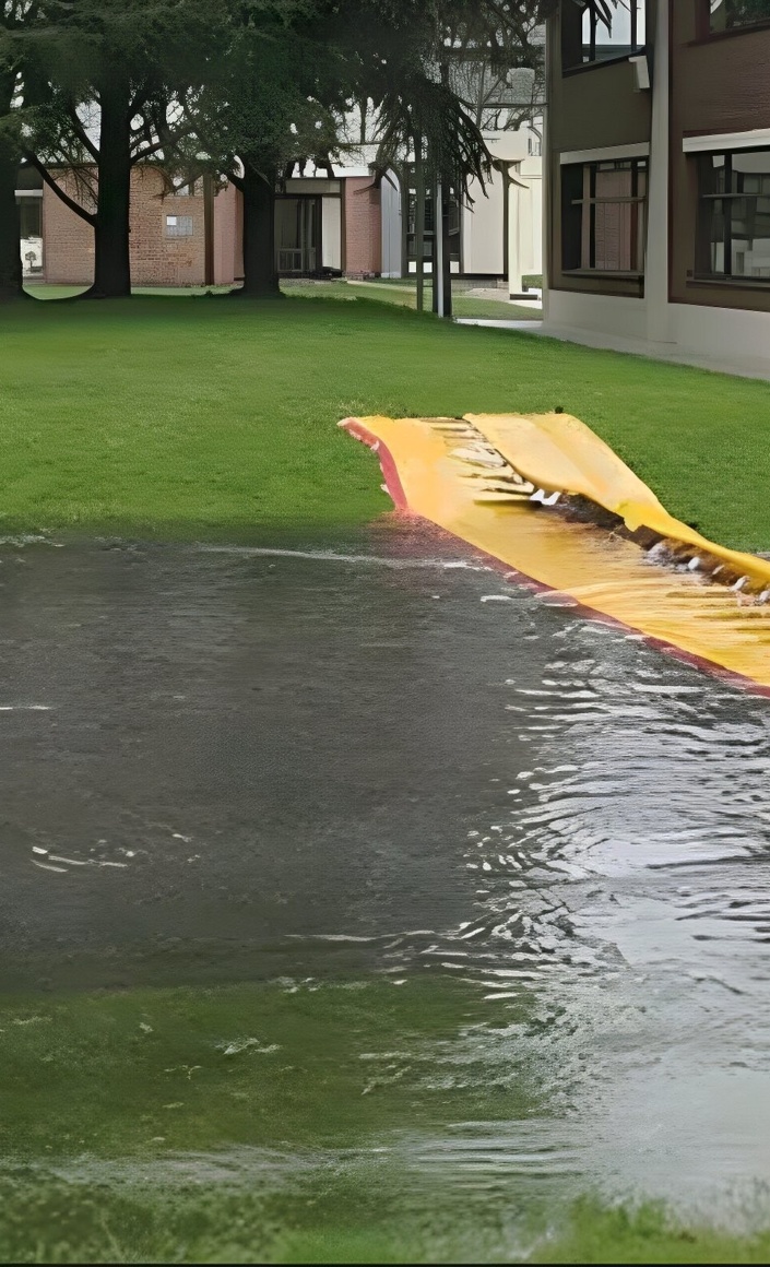 Hochwasserschutz / mobile Stauhilfe für die FFW Rüssenbach
