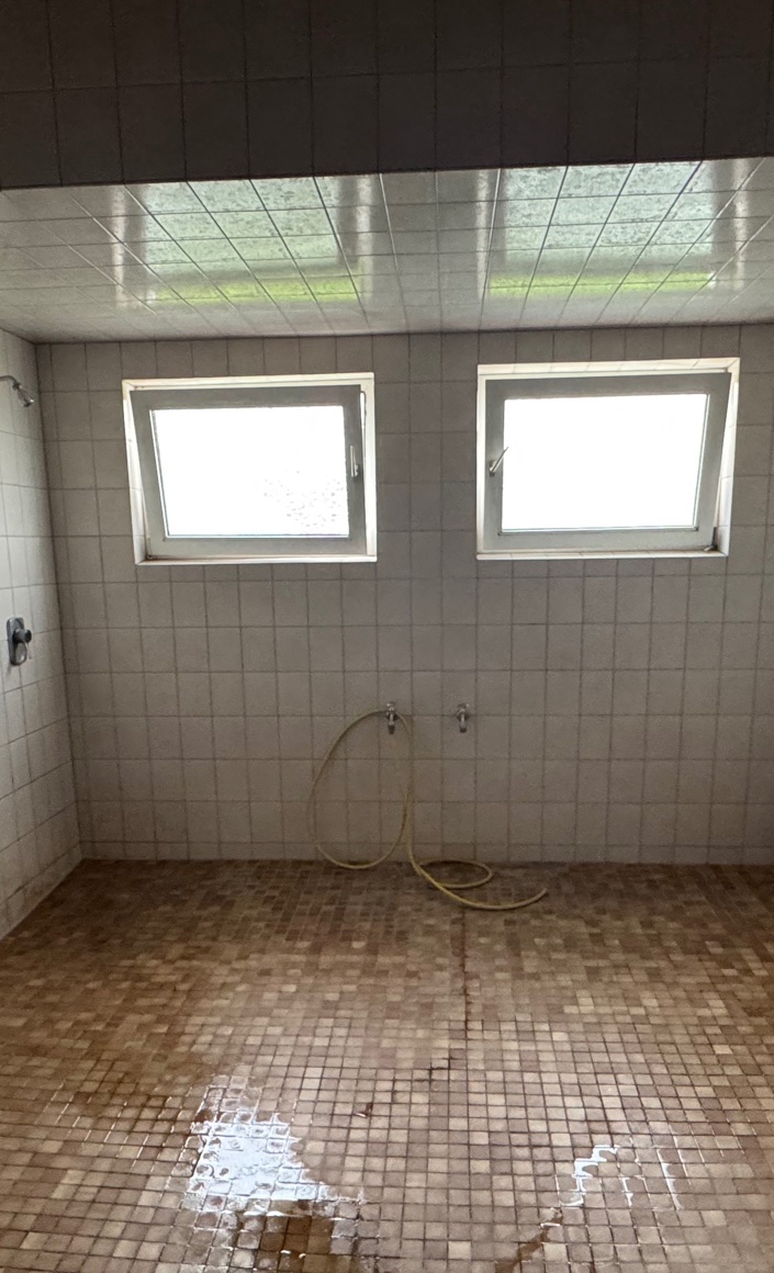 SG Waibstadt: Sanierung der Duschen im Altbau