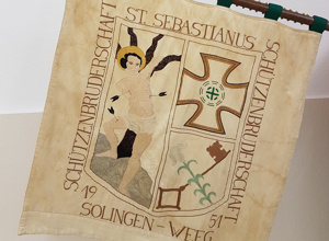 Vereinsstandarte für die Bruderschaft