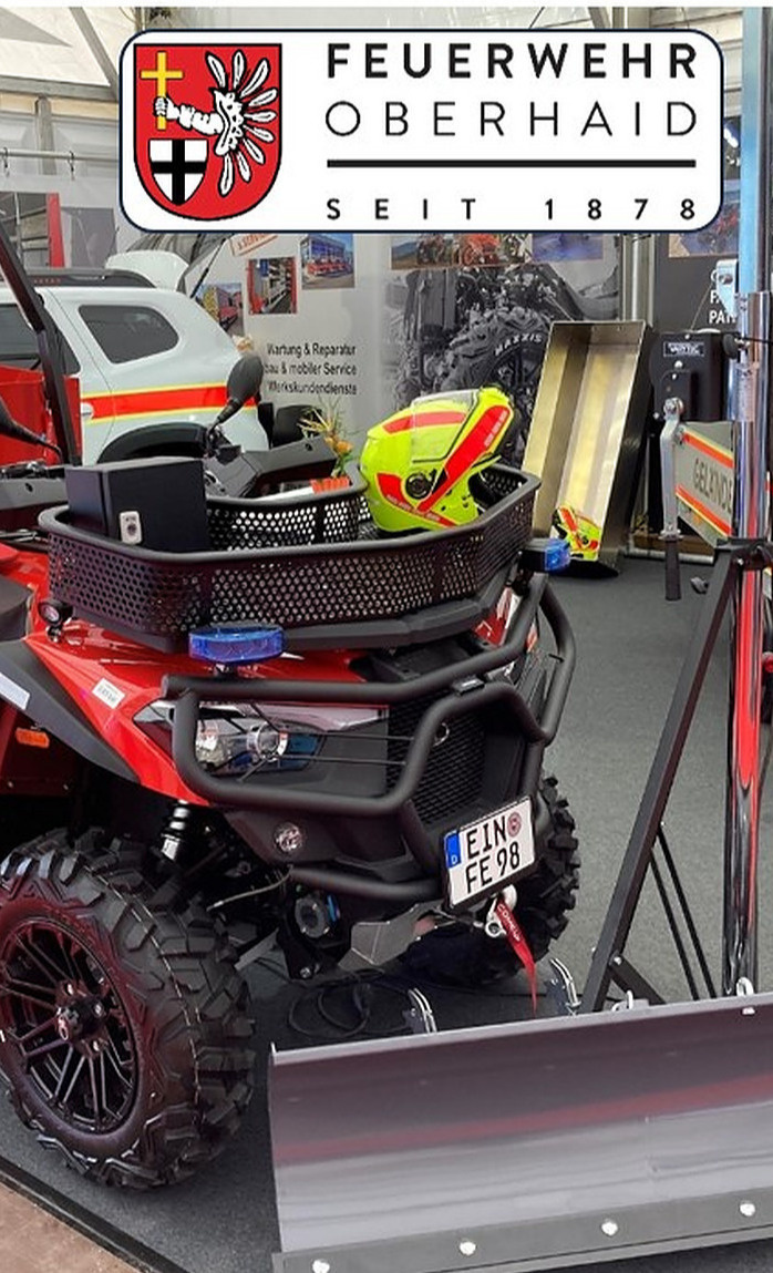 Waldbrand- & Rettungsfahrzeug für die Feuerwehr Oberhaid