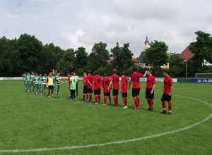 Gepflegter Rasen & neue Tore
