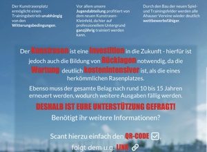 Zaunanlage für den Oldenburger Kunstrasenplatz