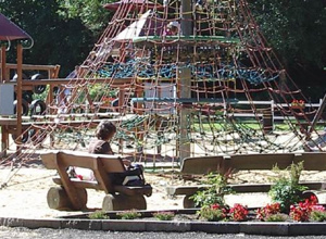 Boccia Bahnen im Freizeitgelände Walheim