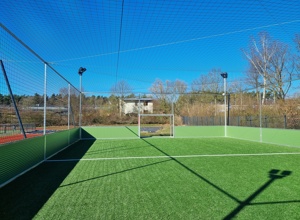 Neubau Soccercourt auf dem Sportgelände des SV Winterstettenstadt