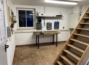 Erneuerung der 22 Jahre alten Werkstatt