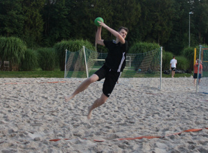 Neuer Handball-Beachplatz des TSV Dachau