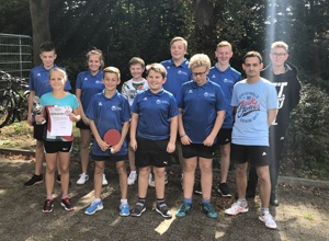 Neue Tische für die Tischtennis Abteilung des SuS Stadtlohn