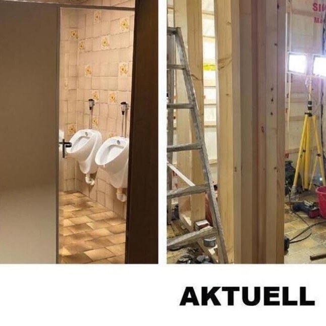 Renovierung unseres Probeheims