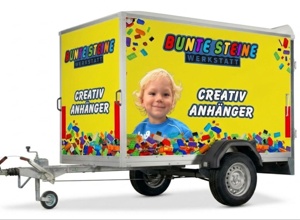 „Dein Bau mit Anhänger“ – Das mobile Kreativangebot für Dorsten