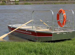 Ein Allround-Rettungsboot zum helfen und retten