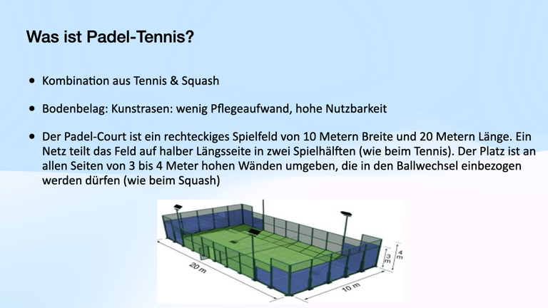 Bau Padel-Court in Neitersen