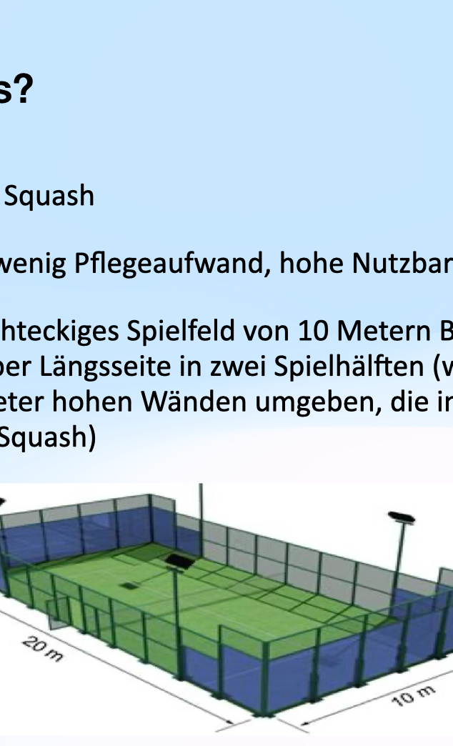 Bau Padel-Court in Neitersen