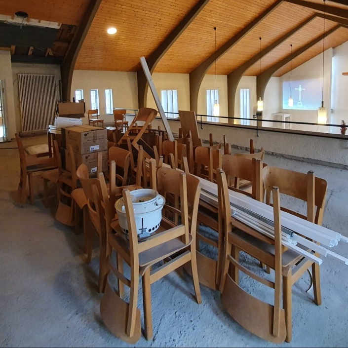 Renovierung der Jugendräume der Friedenskirche