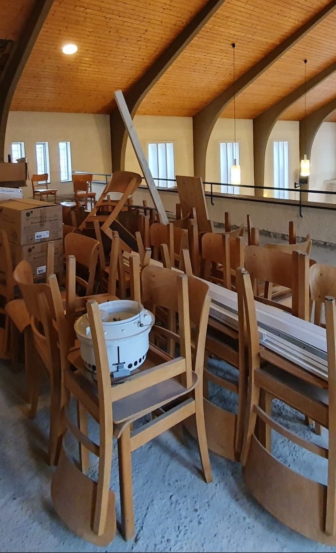 Renovierung der Jugendräume der Friedenskirche